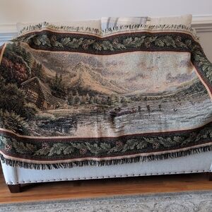 Thomas Kincade Woven Throw